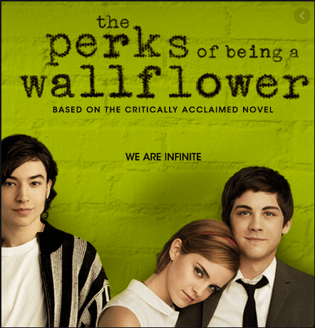 Perks of being a wallflower poster